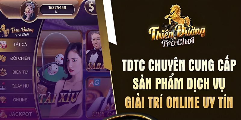 TDTC là cổng game uy tín, không ngần ngại ứng dụng công nghệ hiện đại trong các sản phẩm của mình